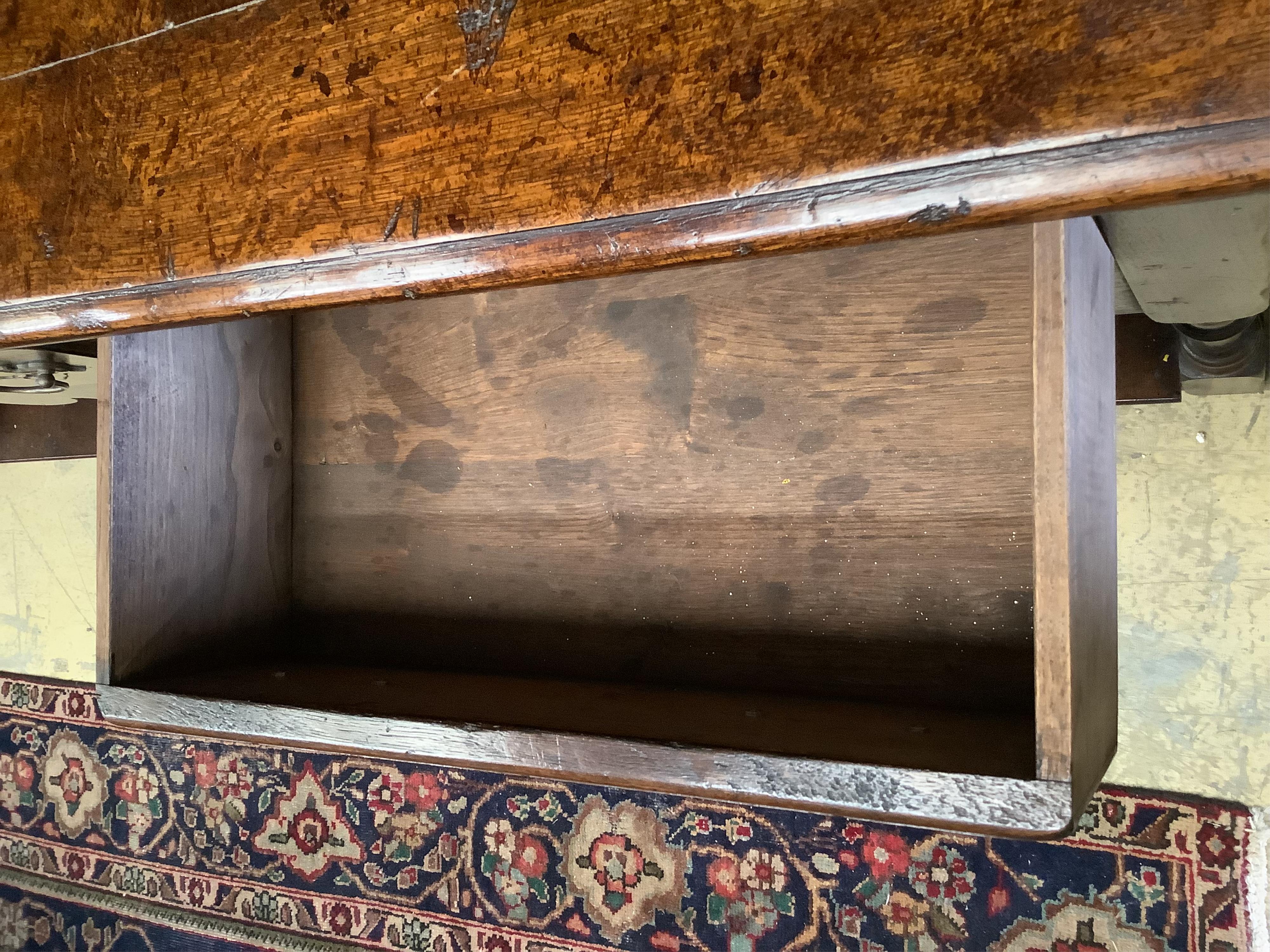 An 18th century style oak dresser